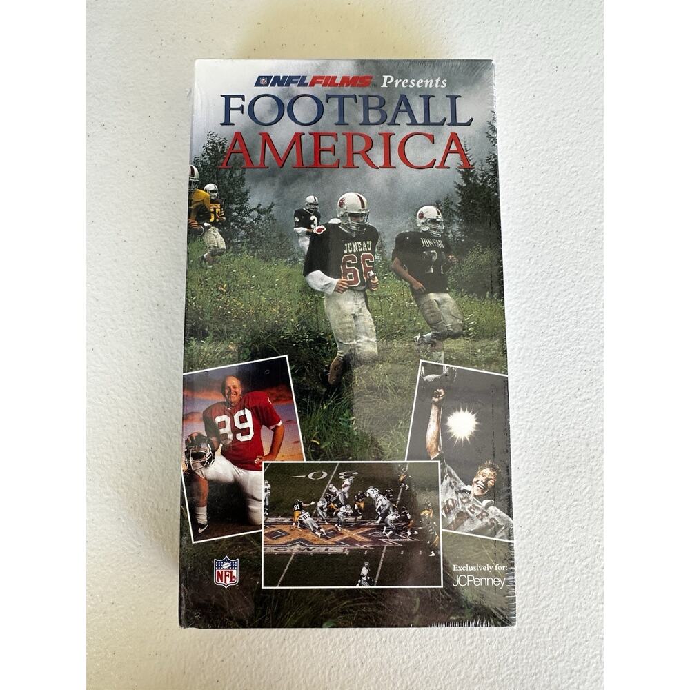 NFL Films Presents Football America VHS 1996 Collectors Item - Brand New